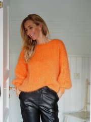 Zara Tröja i Bella i orange